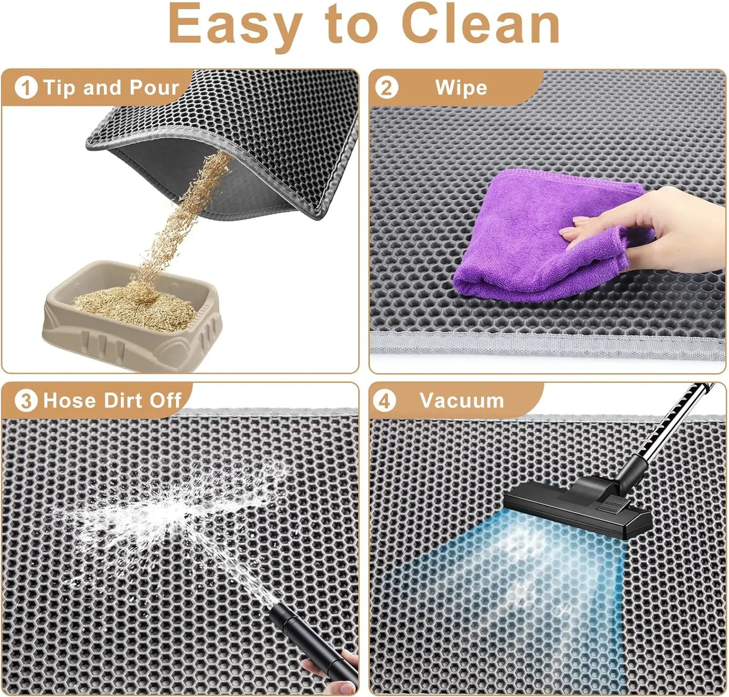 Cat Litter Mat Double Layer