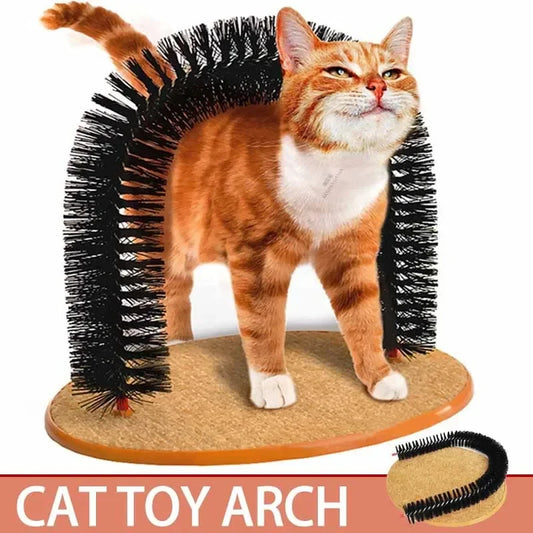 Cat Toy Arch Self Groom Pamper Feline